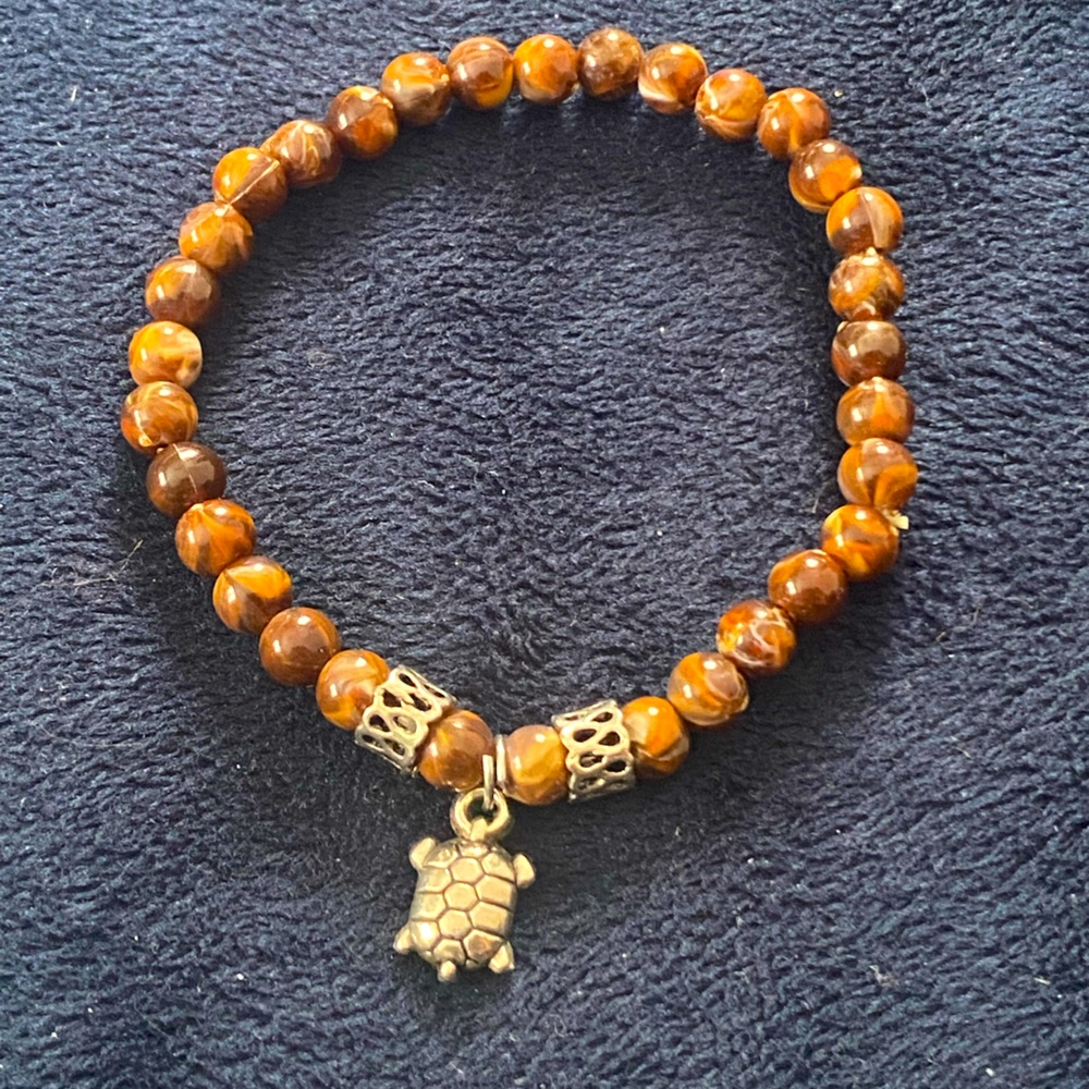 Turtle Beaded Bracelet